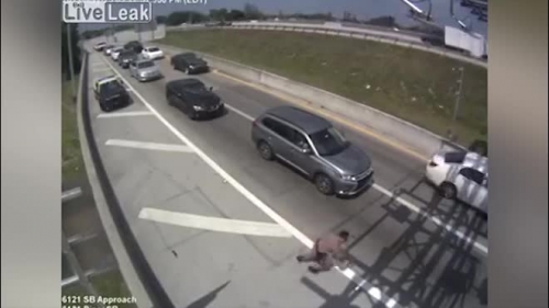Video: Hãi hùng cảnh tài xế phóng BMW đâm bay cảnh sát để bỏ chạy