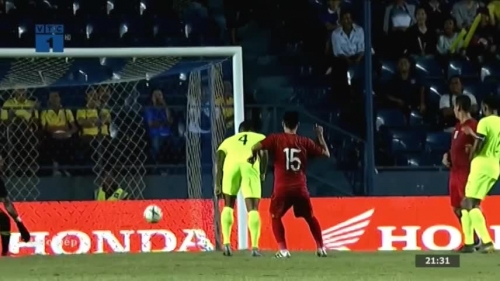 Video: Cú sút hiểm hóc của Đức Huy giúp Việt Nam gỡ hòa Curacao 1-1