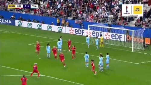 Video: Đội tuyển Mỹ vùi dập Thái Lan 13-0 ở trận ra quân World Cup nữ 2019