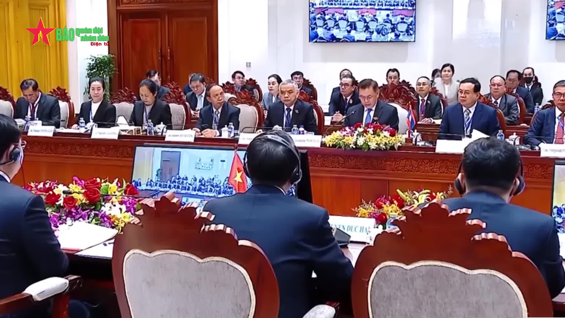 Video: ປະທານສະພາແຫ່ງຊາດຫວຽດນາມ ໄປຢ້ຽມຢາມ ແລະເຮັດວຽກຢູ່ລາວ ຢ່າງເປັນທາງການ