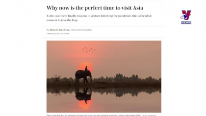 越南入围英国媒体推选的亚洲最佳旅游目的地地名单